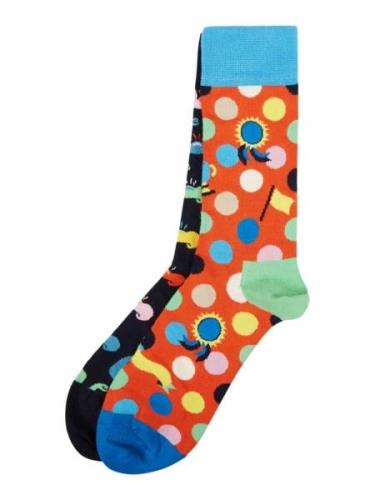 Happy Socks Socken im 2er-Pack in Geschenkbox in Rot, Größe 41/46