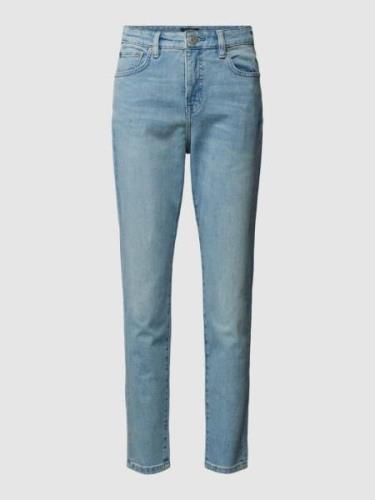 Lauren Ralph Lauren Slim Fit Jeans mit Knopf- und Reißverschluss in Je...