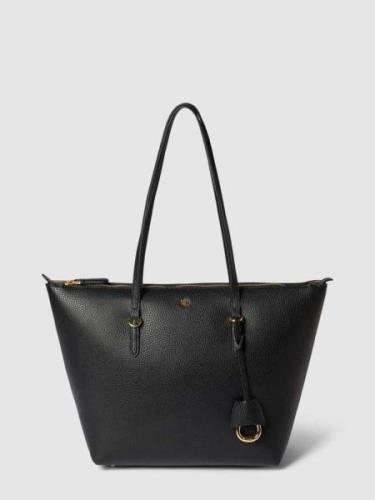 Lauren Ralph Lauren Tote Bag mit Applikation Modell 'KEATON' in Black,...