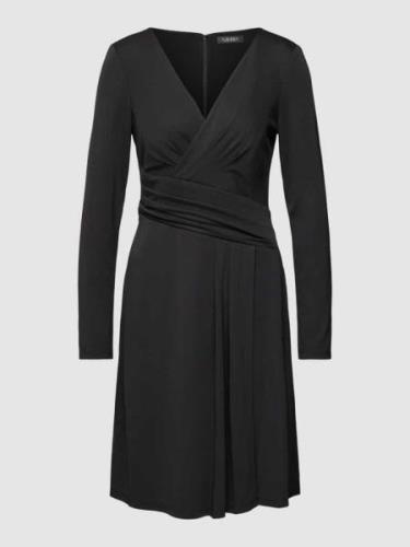 Lauren Ralph Lauren Knielanges Kleid mit V-Ausschnitt Modell 'GLENDON'...