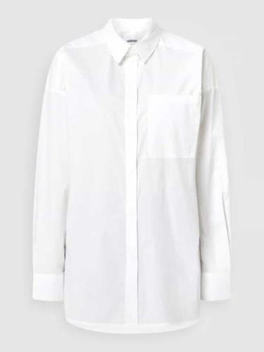 Minimum Hemdbluse aus Bio-Baumwolle Modell 'Lucalis' in Offwhite, Größ...