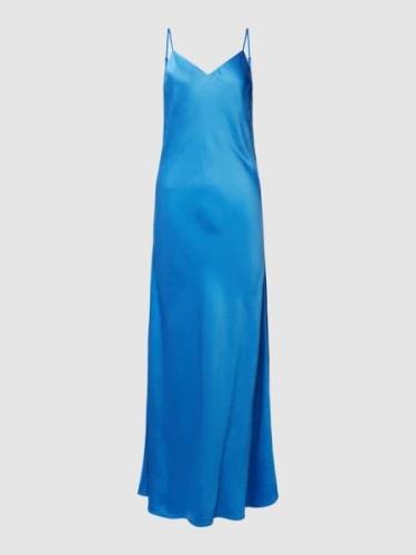 Selected Femme Maxikleid mit Spaghettiträger Modell 'THEA' in Royal, G...