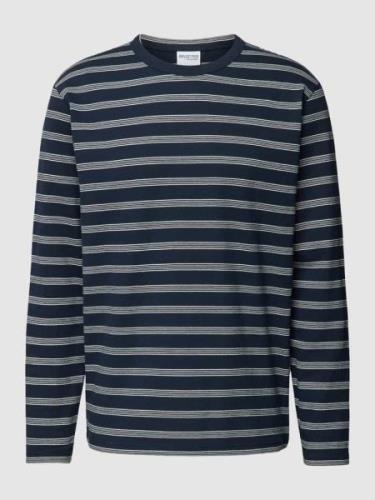 SELECTED HOMME Longsleeve mit Streifenmuster Modell 'RELAXSHAWN' in Ma...