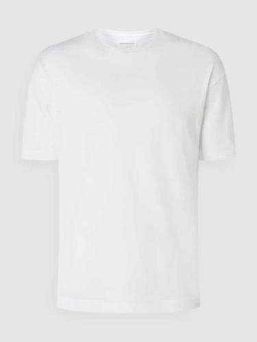 Drykorn T-Shirt aus Baumwolle Modell 'Tommy' in Weiss, Größe S