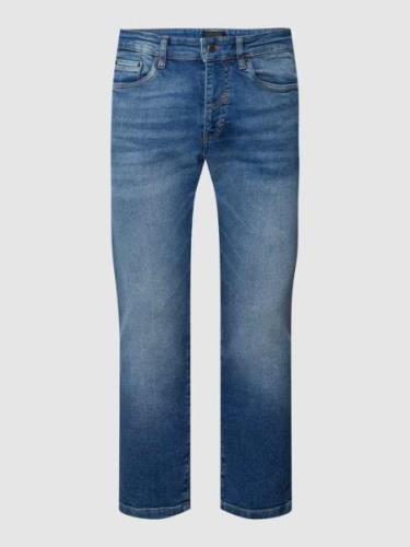 Drykorn Jeans mit Label-Patch Modell 'WEST' in Jeansblau, Größe 30/32