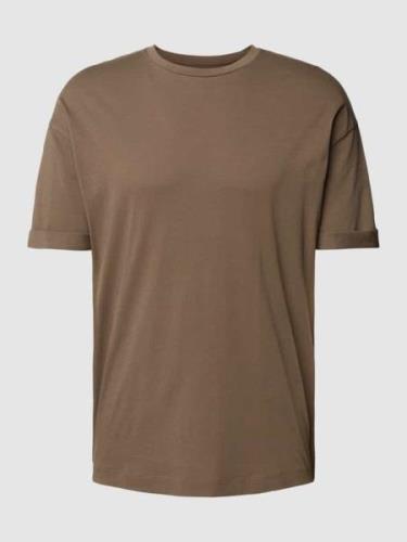 Drykorn T-Shirt mit überschnittenen Schultern Modell 'THILO' in Oliv, ...
