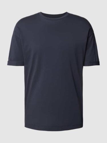 Drykorn T-Shirt mit überschnittenen Schultern Modell 'THILO' in Marine...