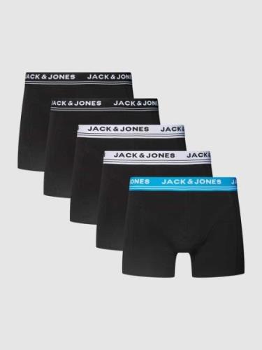 Jack & Jones Trunks mit elastischem Logo-Bund Modell 'DOWNEY' in Black...
