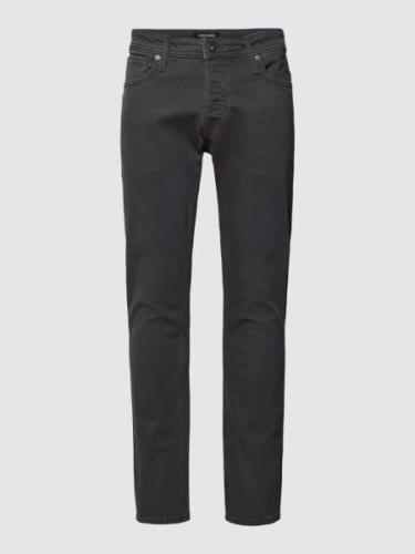 Jack & Jones Slim Fit Jeans mit Stretch-Anteil Modell 'GLENN' in Dunke...