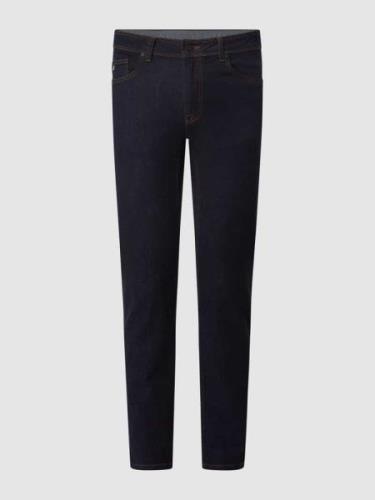 Hiltl Slim Fit Jeans mit Kaschmir-Anteil Modell 'Tecade' in Dunkelblau...