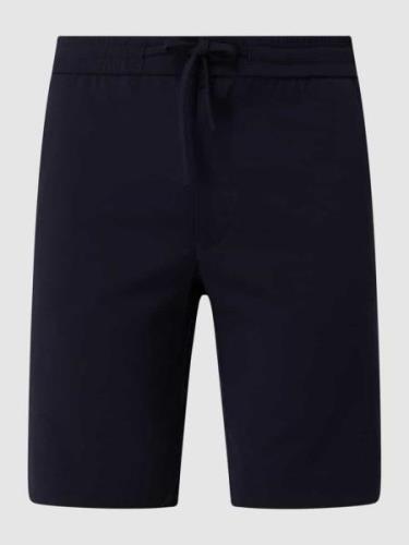 Lindbergh Regular Fit Shorts mit elastischem Bund in Marine, Größe XL
