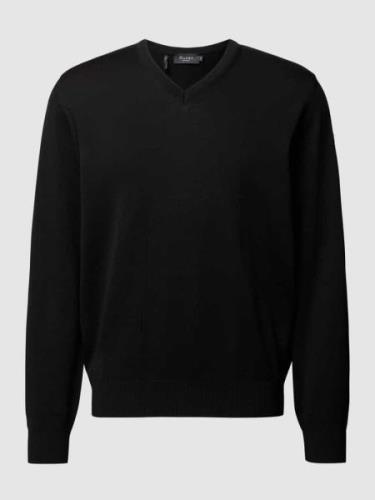 MAERZ Muenchen Pullover aus Schurwolle in Black, Größe 54