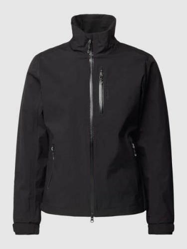 Didriksons Jacke mit Zweiwege-Reißverschluss Modell 'NJORD' in Black, ...