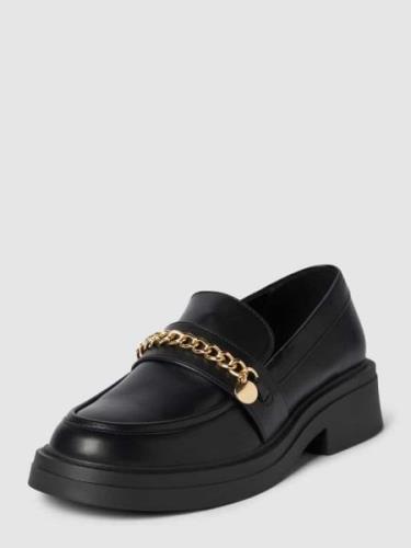 Only Loafers in unifarbenem Design Modell 'LAZULI' in Black, Größe 36