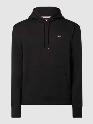 Tommy Jeans Hoodie aus Baumwollmischung in Black, Größe S