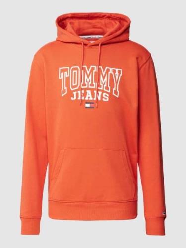 Tommy Jeans Hoodie mit Label-Print Modell 'ENTRY GRAPHIC' in Rot, Größ...