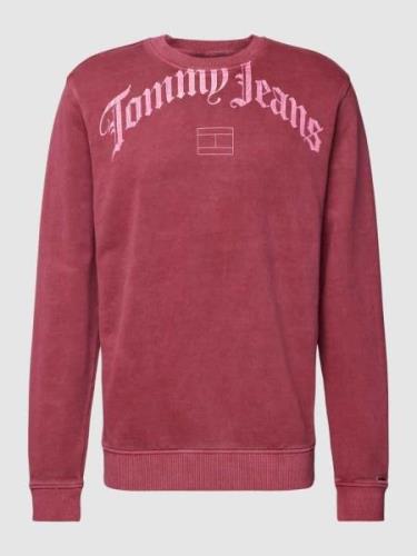 Tommy Jeans Sweatshirt mit Rundhalsausschnitt Modell 'GRUNGE ARCH CREW...