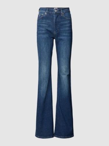 Tommy Jeans Bootcut Jeans mit Logo-Stitching Modell 'SYLVIA' in Jeansb...