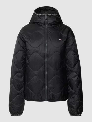 Tommy Jeans Steppjacke mit Label-Stitching Modell 'QUILTED TAPE HOOD' ...