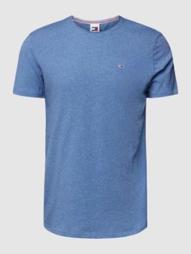 Tommy Jeans Slim Fit T-Shirt mit Rundhalsausschnitt in Blau, Größe XS