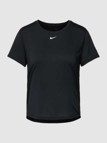 NIKE TRAINING T-Shirt mit Logo-Print in Black, Größe S
