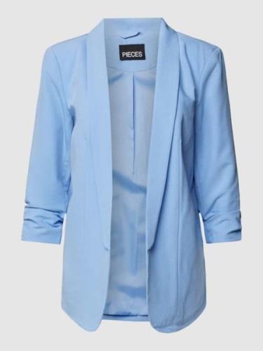 Pieces Blazer mit Schalkragen in Bleu, Größe L