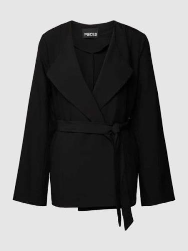 Pieces Blazer mit Reverskragen Modell 'BOSS' in Black, Größe L