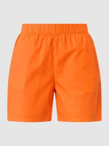 Noisy May Shorts aus Baumwolle Modell 'Violet' in Orange, Größe S