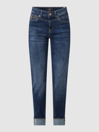 MAC Straight Fit Jeans mit Stretch-Anteil Modell 'Rich' in Blau, Größe...