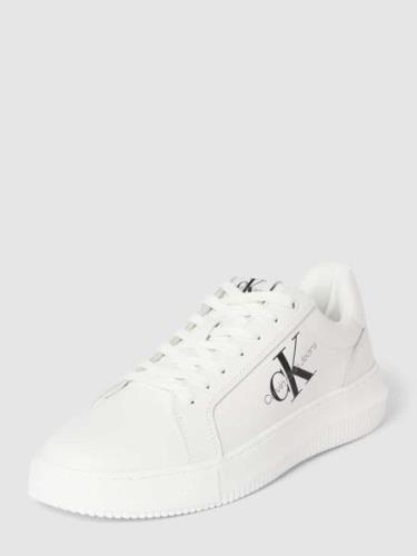 Calvin Klein Jeans Sneaker mit Logo-Print Modell 'CHUNKY' in Weiss, Gr...
