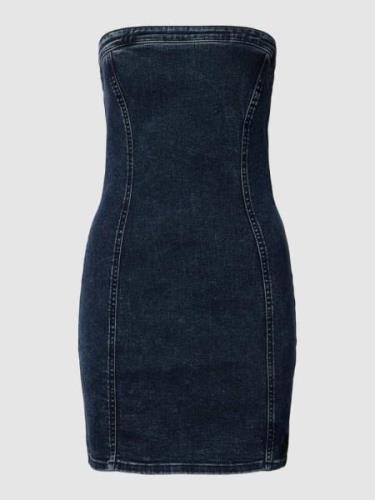 Calvin Klein Jeans Jeanskleid mit Ziernähten in Jeansblau, Größe XS