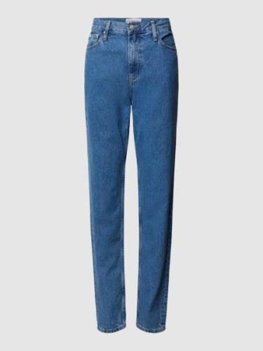 Calvin Klein Jeans Mom Fit Jeans im 5-Pocket-Design in Jeansblau, Größ...