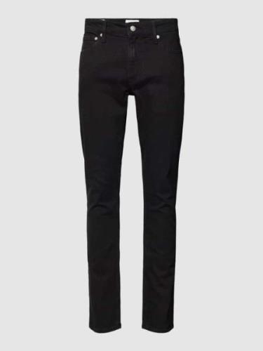 Calvin Klein Jeans Slim Fit Jeans im 5-Pocket-Design in Black, Größe 3...