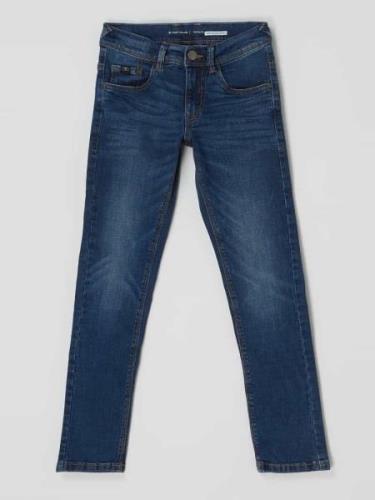 Tom Tailor Slim Fit Jeans mit Stretch-Anteil Modell 'Tom' in Jeansblau...