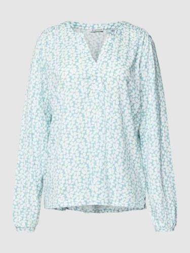 Tom Tailor Bluse mit V-Ausschnitt in Mint, Größe S