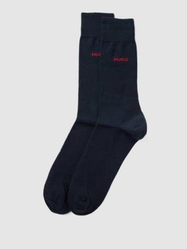 HUGO Socken im 2er-Pack in Dunkelblau, Größe 39/42