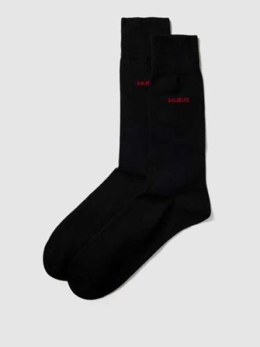 HUGO Socken im 2er-Pack in Black, Größe 39/42