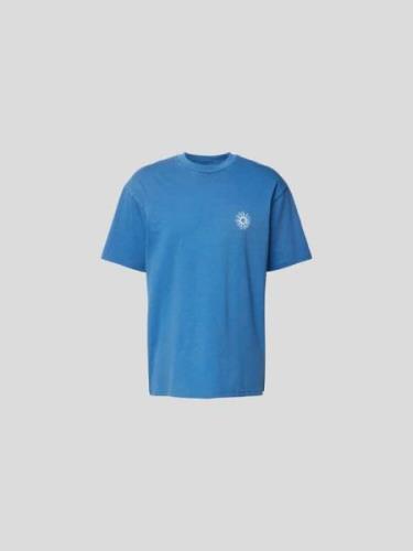 Carhartt WIP T-Shirt in melierter Optik in Blau, Größe S