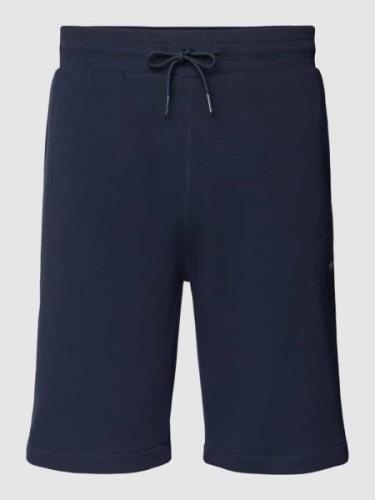 Napapijri Straight Fit Shorts mit elastischem Bund in Marine, Größe S