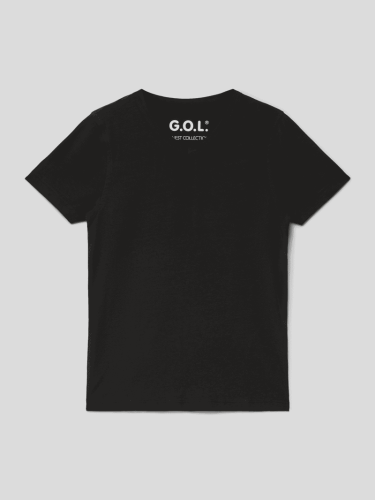 G.O.L. T-Shirt aus Baumwoll-Mix in Black, Größe 140