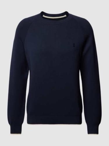 Armedangels Sweatshirt mit Logo-Stitching Modell 'JAAKOS' in Marine, G...