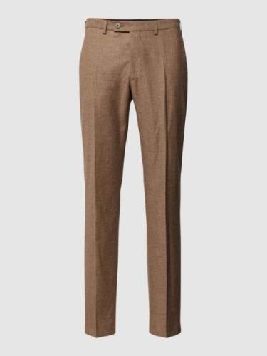 DIGEL Slim Fit Anzughose mit Knopfverschluss Modell 'Franco' in Mittel...