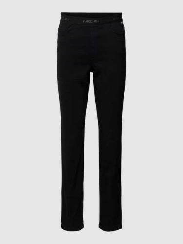 Marc Cain Jeans mit elastischem Bund in Black, Größe 34