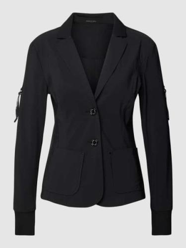 Marc Cain Blazer mit aufgesetzten Taschen in Black, Größe 36