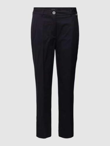 Marc Cain Slim Fit Stoffhose mit Knopfverschluss Modell 'Franca' in Ma...