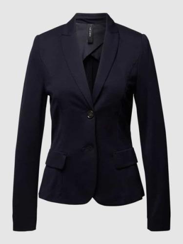 Marc Cain Blazer mit angedeuteten Pattentaschen in Marine, Größe 1