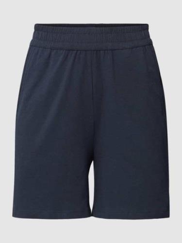 Schiesser Pyjama-Shorts mit elastischem Bund in Marine, Größe 34