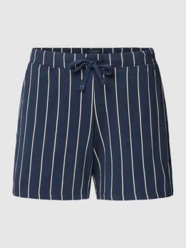 Schiesser Pyjama-Shorts  mit Allover-Muster in Marine, Größe 34