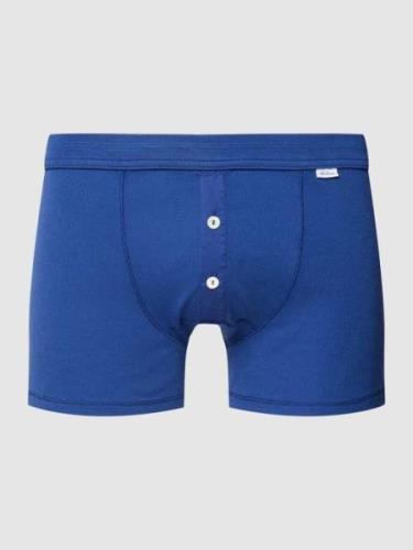 Schiesser Trunks mit Label-Detail Modell 'REVIVAL' in Royal, Größe L