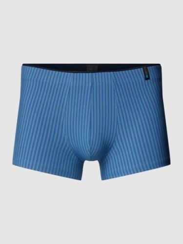 Schiesser Boxershorts mit Streifenmuster in Hellblau, Größe L